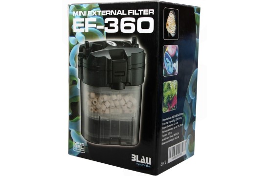 Mini External Filter EF-360 Blau Aquaristic