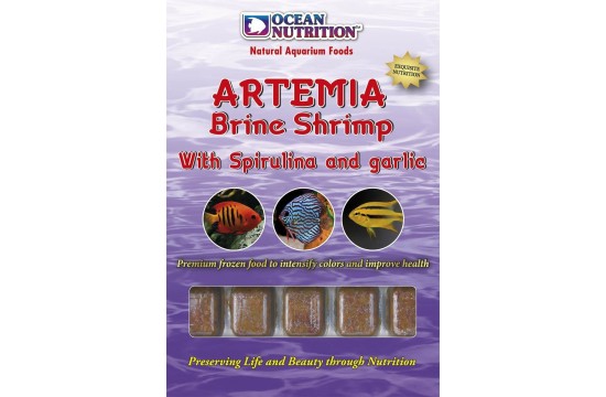 Ocean Nutrition Artemia con espirulina y ajo 100gr