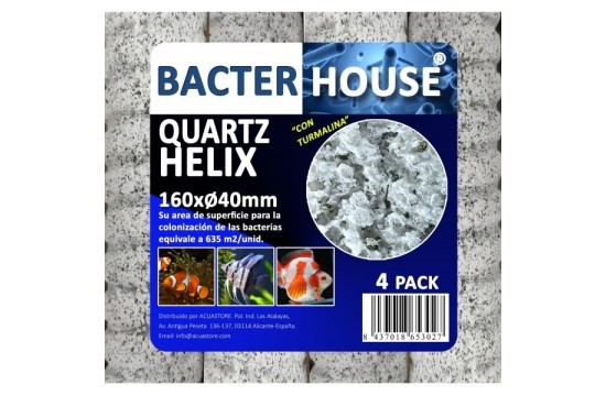 Bacterhouse Quartz Helix 160xØ40mm Pack 4