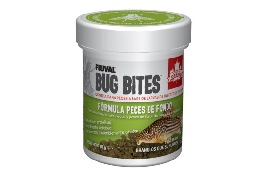 Fluval Bug Bites Peces de Fondo 45g﻿
