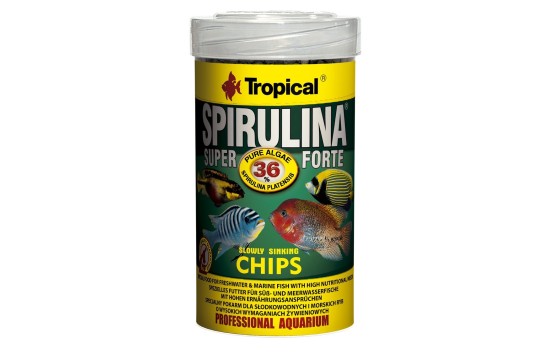 Tropical Super Spirulina Forte Chips 100ml