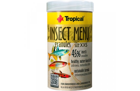 Tropical Insect Menu Granules XXS 100ml