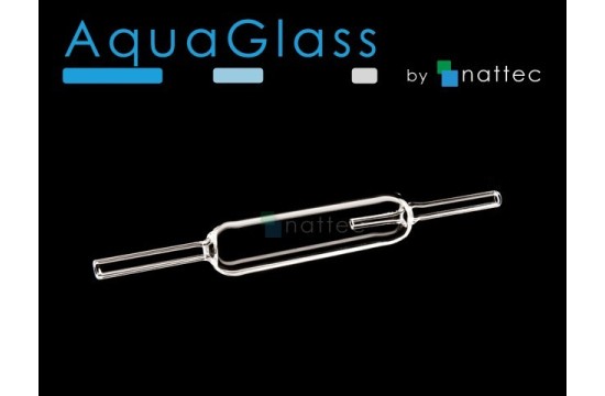 Aqua Glass contador de burbujas, vidrio